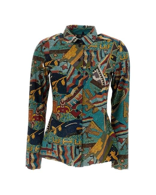 Irie Green Long-Sleeve Shirt