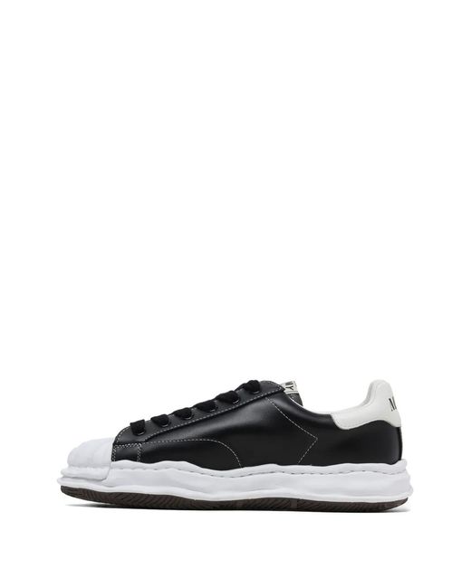 Maison Mihara Yasuhiro White Blakey Leather Sneakers