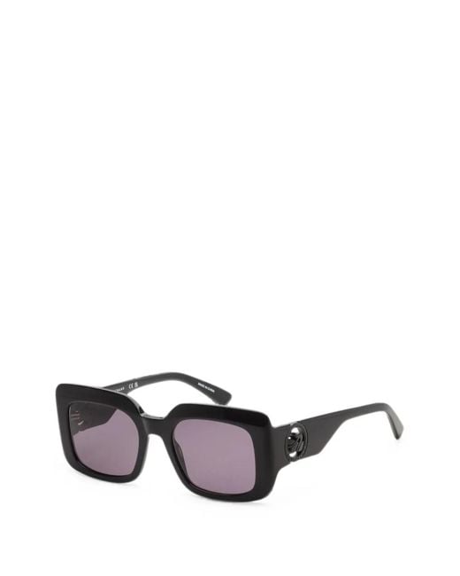 Longchamp White Square-Frame Sunglasses