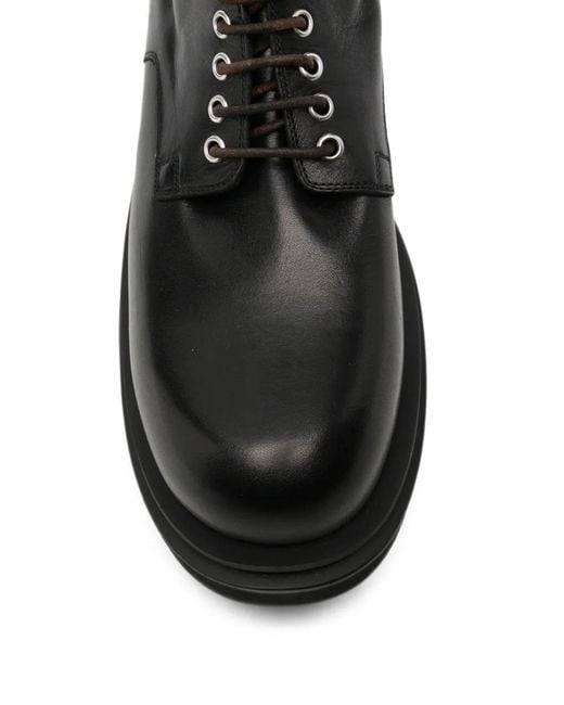 Rick Owens Black Bogun Lace-Up Boots for men