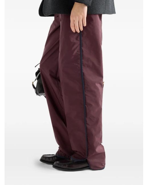 Prada Re-Nylon Broek in het Purple