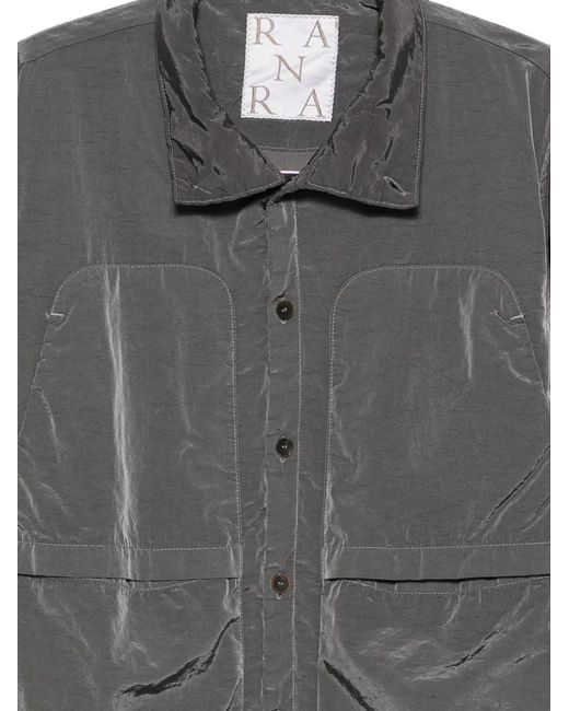 RANRA Gray Buttoned Jacket for men