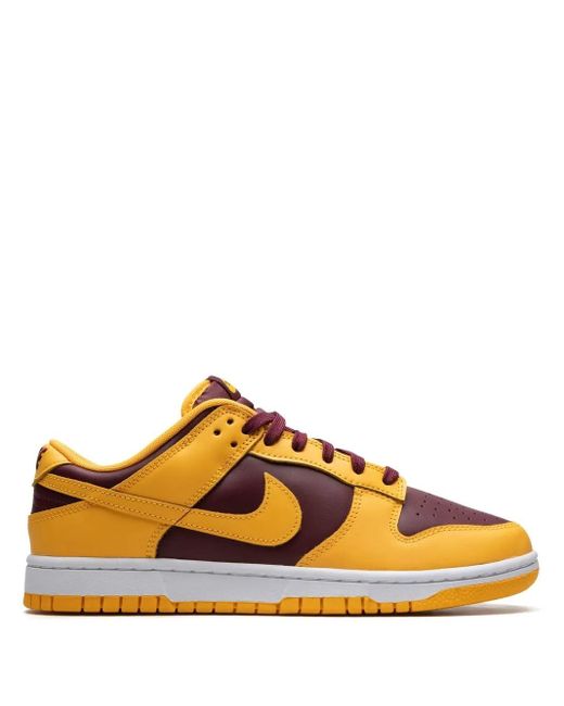 Nike Yellow Dunk Low Retro Sneaker