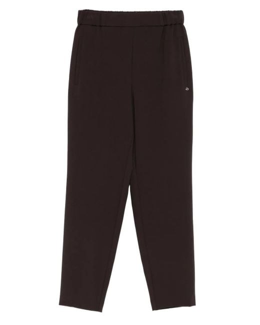 Pantalones con cinturilla elástica Ottod'Ame de color Black