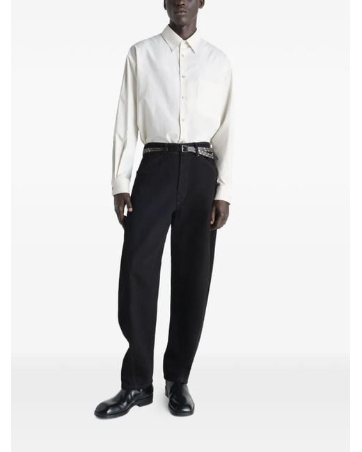Lemaire White Regular Shirt for men