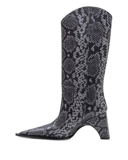 Coperni Gray Bridge Boots