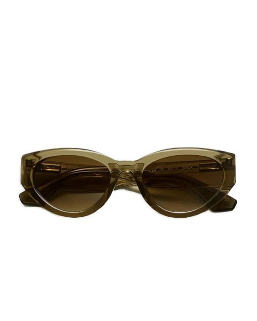 Chimi Brown 06 Core Geometric-Frame Sunglasses