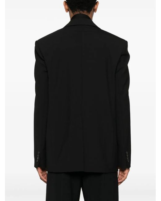 Y. Project Black Single-Breasted Blazer