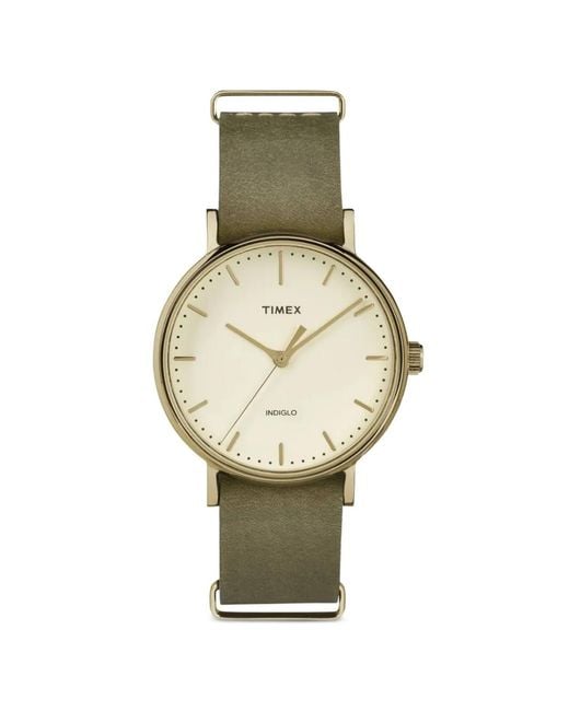 Timex Metallic Weekender Fairfield 37Mm Watch