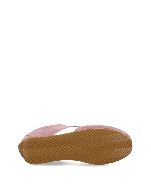 Philippe Model Pink Planche Perforated-Panel Sneakers