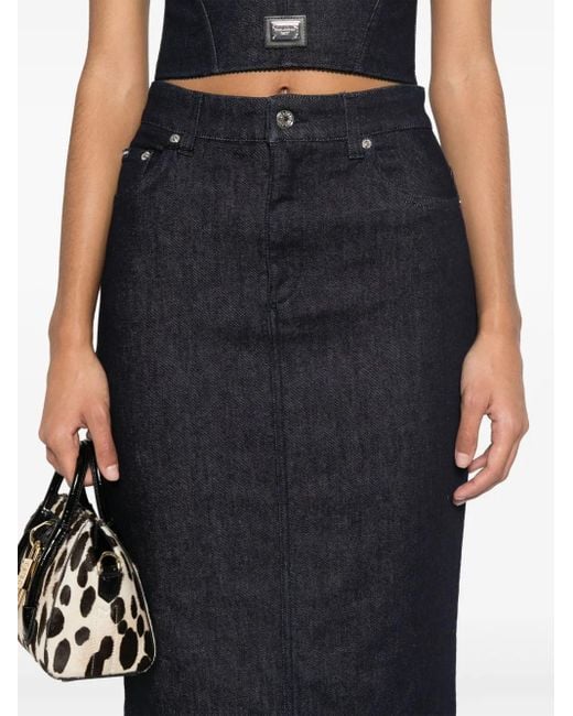 Dolce & Gabbana Blue Skirts