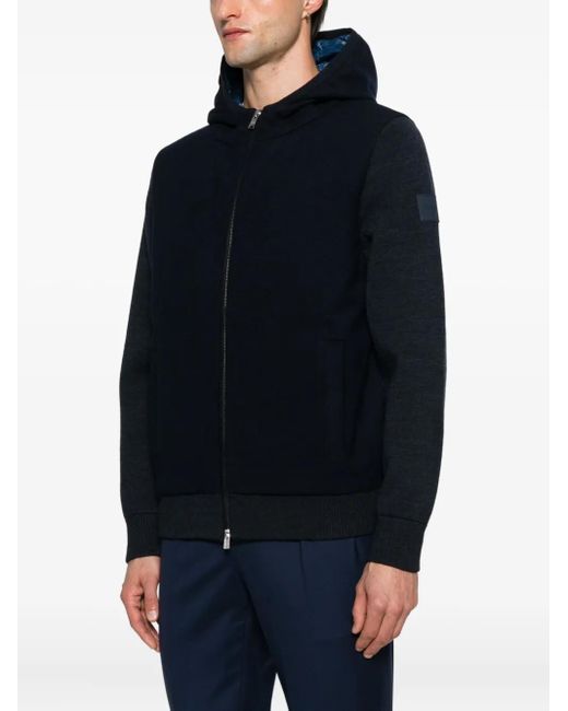 Boss Blue Veste À Fermeture Zippée for men