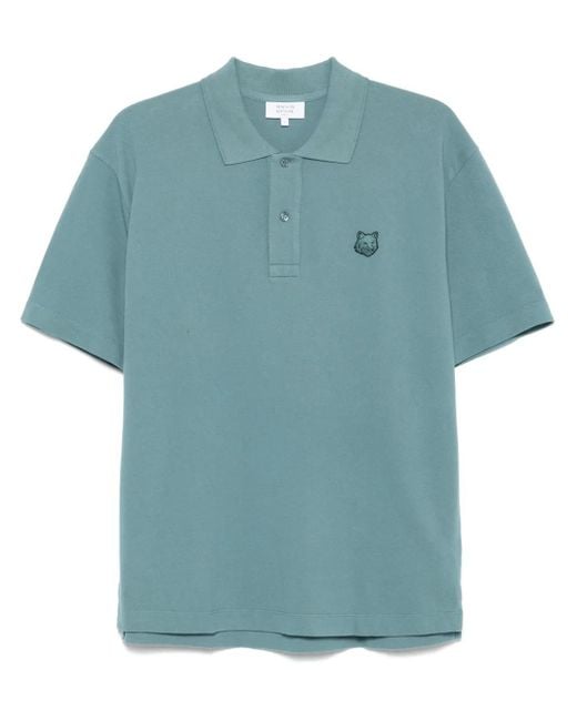Maison Kitsuné Blue T-Shirts And Polos for men