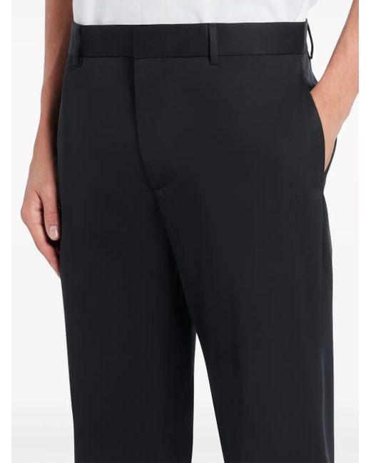 Off-White c/o Virgil Abloh Blue Cotton Tailored Trousers for men