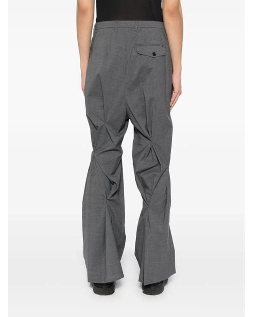 MASU Gray Warp Trousers for men