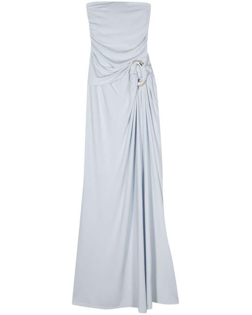 Robe longue Emma Jonathan Simkhai en coloris White