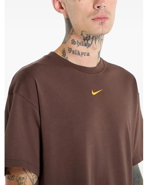 X Nocta T-Shirt Con Logo di Nike in Brown da Uomo