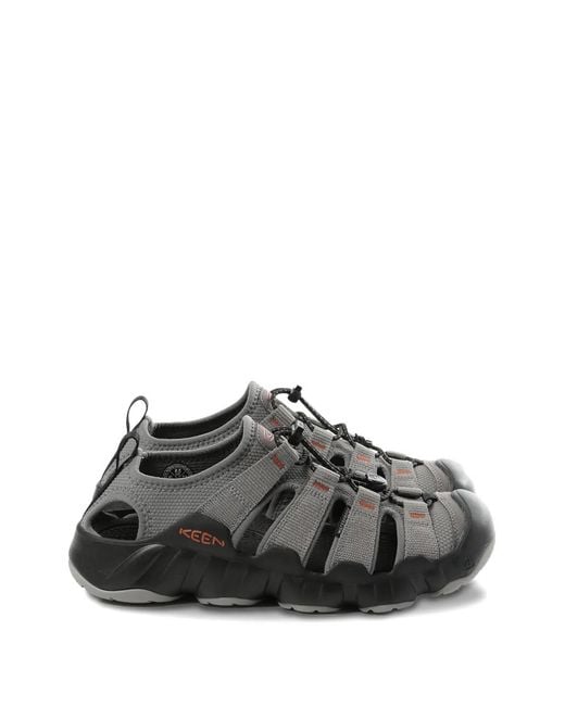 Keen Black Hyperport H2 Cut-Out Sandals for men