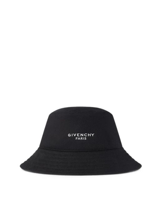 Givenchy Black Bucket Hat for men