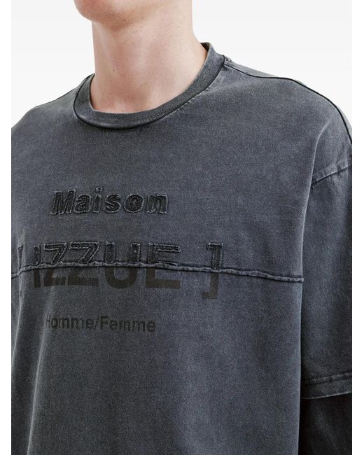 Izzue メンズ ブルー ロングTシャツ 【公式通販】