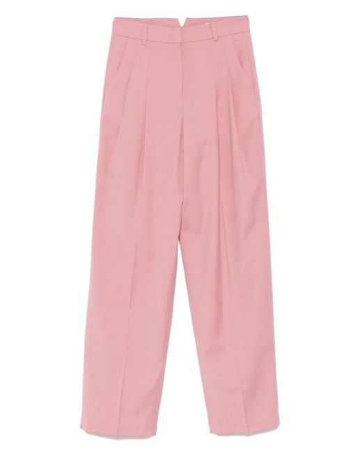 Frankie Shop Pink Gelso Trousers