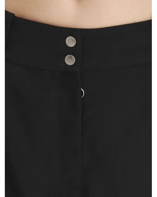 Vestiaire d'un Oiseau Libre Black Low-Waist Trousers