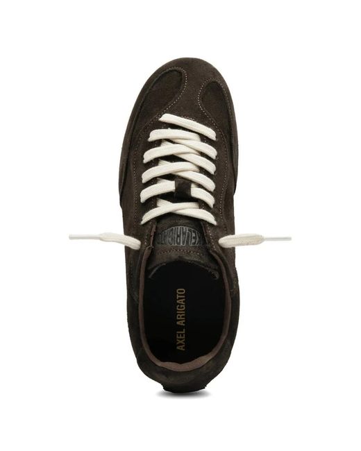 Axel Arigato Black Daze Runner Suede Sneakers