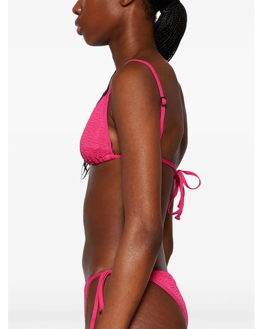 BOUND Pink Luana Triangle Bikini Top
