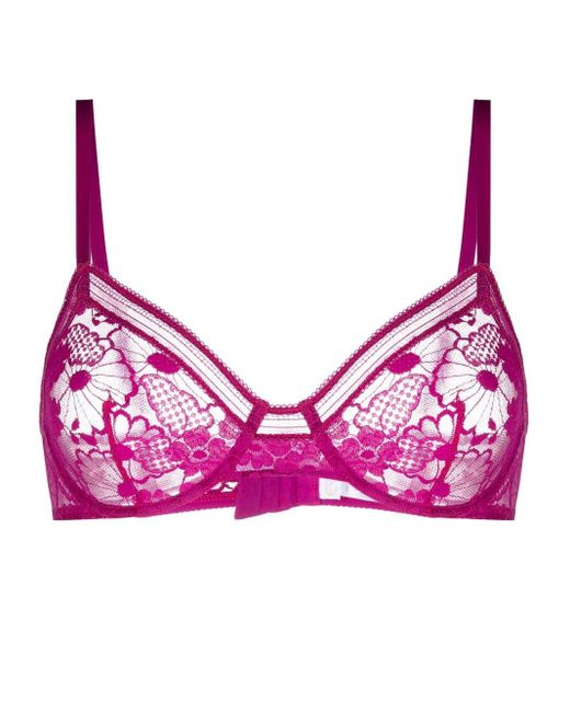 Eres Pink Chataigne Full-cup Bra