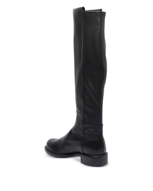 Stuart Weitzman Black Leather Boots
