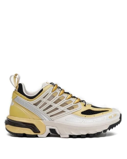 Salomon White Acs Pro 20Y Lace-Up Sneakers