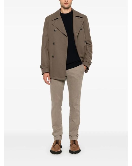 Barbour Blue 'Holden' Crew Neck Sweater for men