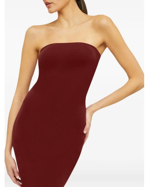 Wolford Red Fatal Seamless Tube Dress