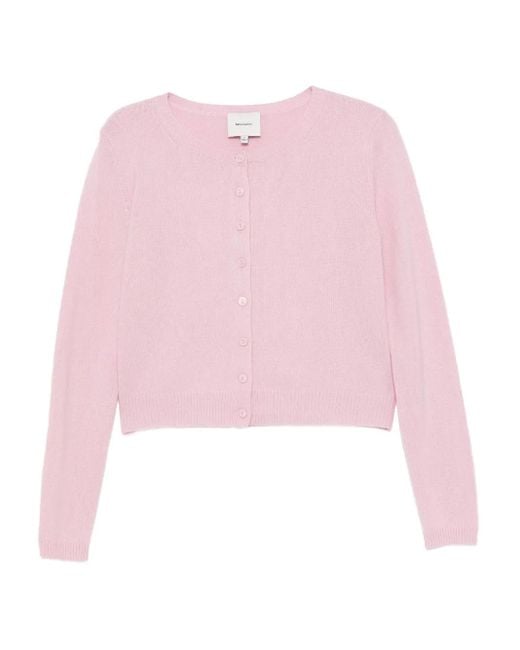 Reformation Pink Clara Cardigan