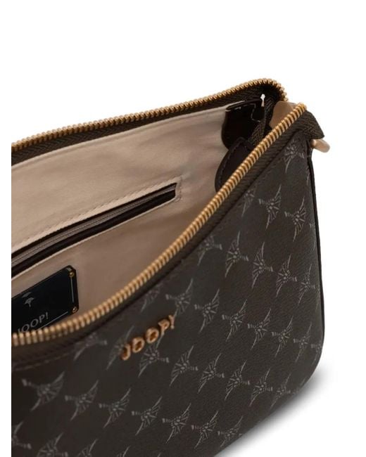 Borsa A Spalla Con Placca Logo di Joop! in Black