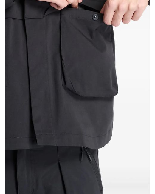 Alpha Industries Gray Utility Shirt Jacket for men