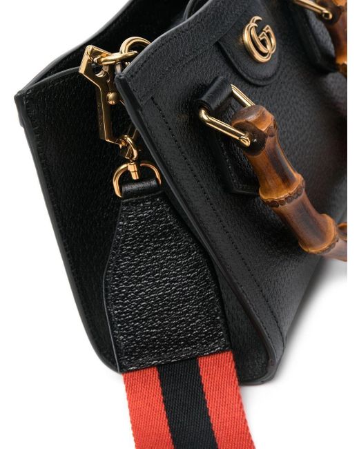 Gucci Black Mini Diana Handtasche