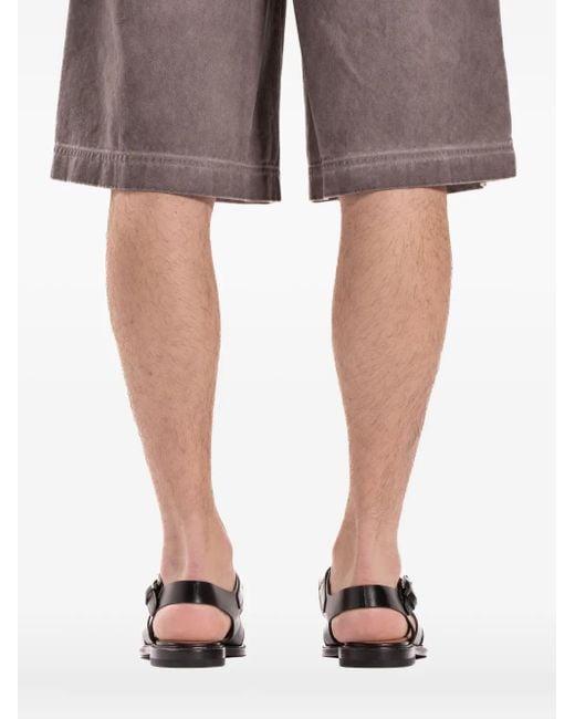 Sandalias Fisherman con hebilla Church's de hombre de color Black