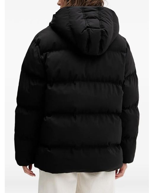 Dickies Black Hooded Puffer Jacket
