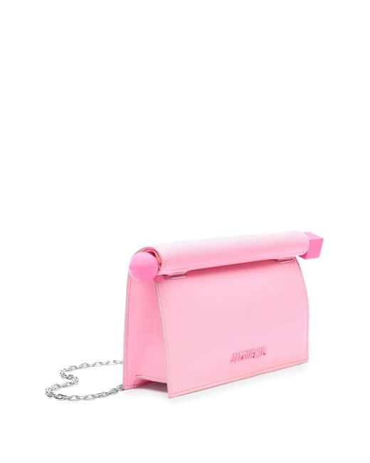 Bolso de mano Rond Carré Jacquemus de color Pink