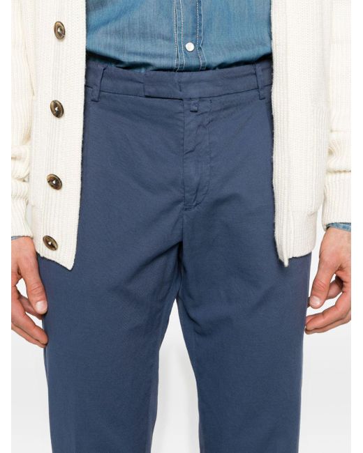 Pantalon à plis creux Briglia 1949 pour homme en coloris Blue