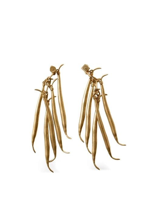 Jacquemus レディース メタリック Haricots ドロップピアス