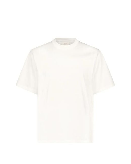 Loulou de Saison White Crew-Neck Cotton T-Shirt
