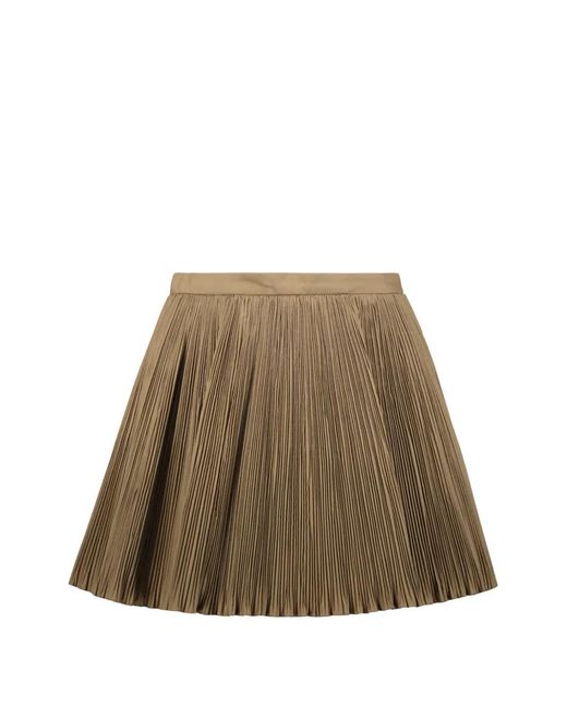 RED Valentino Natural Pleated Skort