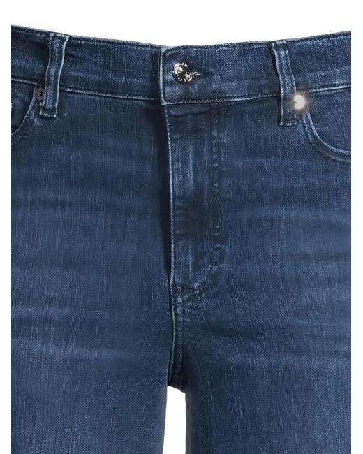 FRAME Le Palazzo High-waisted Jeans Blue