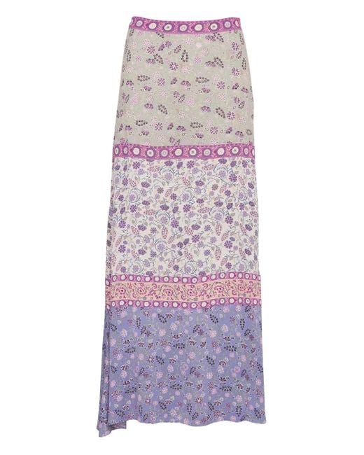 Ba&sh Purple Isais Skirt