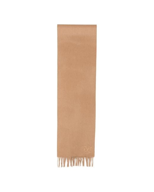 Max Mara White Wsdalia Scarf
