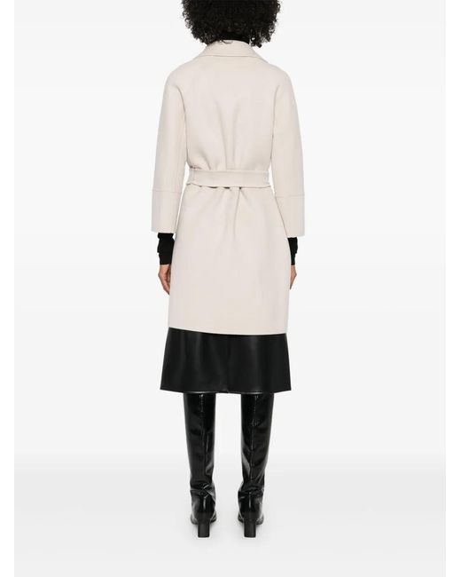 Abrigo Arona De Lana Virgen Max Mara de color Natural