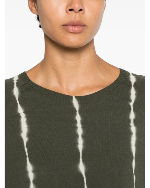 Momoní Green Calella Tie-Dye Short-Sleeve T-Shirt