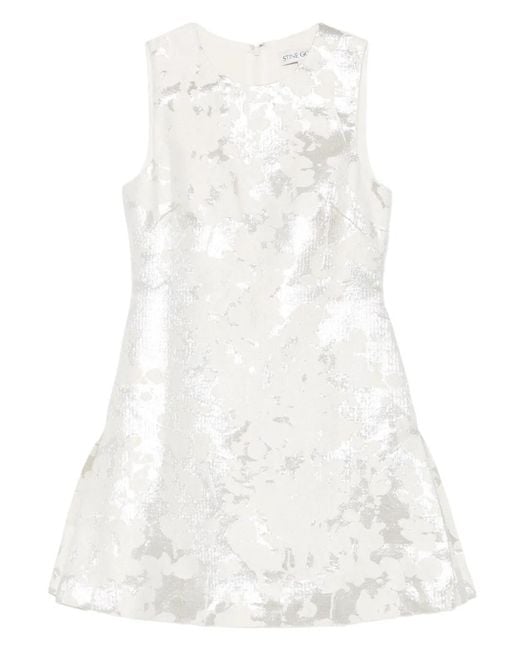 Stine Goya White Ärmelloses Midikleid